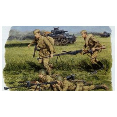 [�˾���ũ] BD6049 [Dragon] BD6049 1/35 Soviet Anti-Tank Team 1942-43