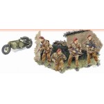 [Dragon] BD6586 1/35 2nd SAS Regiment w/Welbike and Drop Tube Container France 1944 (4 Figures Set w/Bike) ~ Premium Edition