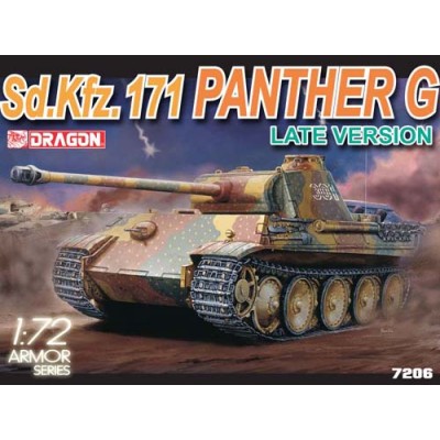 [�˾���ũ] BD7206 [Dragon] BD7206 1/72 Sd. Kfz. 171 Panther G Late Production