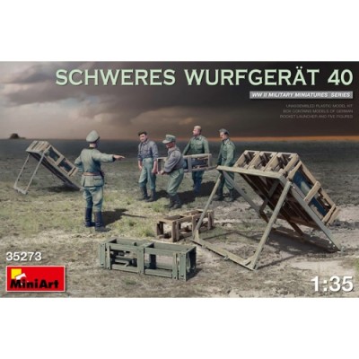 [�˾���ũ] BE35273 [Miniart] BE35273 1/35 Schweres Wurfgerat 40
