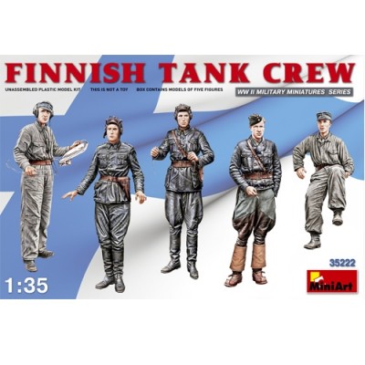 [�˾���ũ] BE35222 [Miniart] BE35222 1/35 Finish Tank Crew
