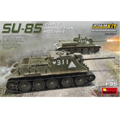 [�˾���ũ] BE35204 [Miniart] BE35204 SU-85 Mod 1944 Early Production Interior Kit