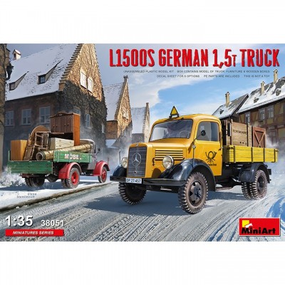 [�˾���ũ] BE38051 [Miniart] BE38051 1/35 L1500S German 1.5t Truck