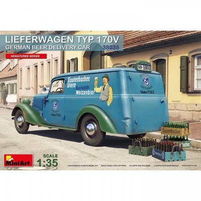 [�˾���ũ] BE38035 [Miniart] BE38035 1/35 Lieferwagen Typ 170V German beer Delivery Car