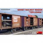 [Miniart] BE35300 1/35 SOVIET Railway Wagon TEPLUSHKA -  