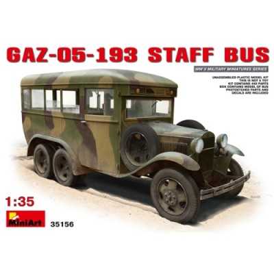 [˾ũ] BE35156 [Miniart] BE35156 1/35 GAZ-05-193 Staff Bus