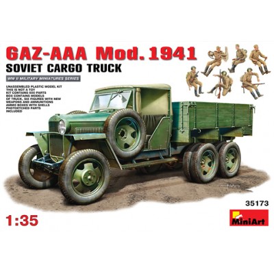 [�˾���ũ] BE35173 [Miniart] BE35173 1/35 GAZ-AAA Cargo Truck Mod. 1941