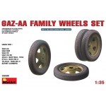 [Miniart] BE35099 1/35 GAZ-AA Family Wheels set