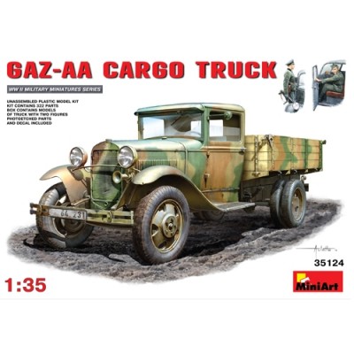[˾ũ] BE35124 [Miniart] BE35124 1/35 GAZ-AA Cargo Truck 1.5t truck