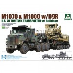 [Takom] BT5002 1/72 M1070 & M1000 w/D9R U.S 70 Ton Tank Transpoter w/Bulldozer