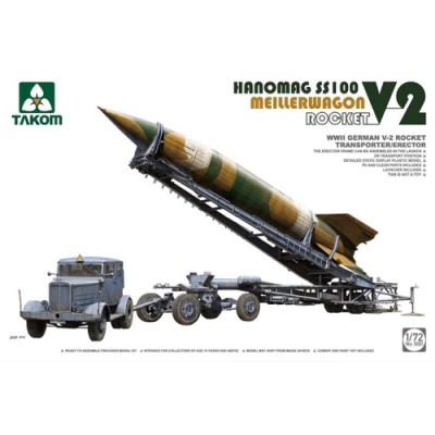 [˾ũ] BT5001 [Takom] BT5001 1/72 V-2 Rocket, Hanomag SS100 & Meillerwagen