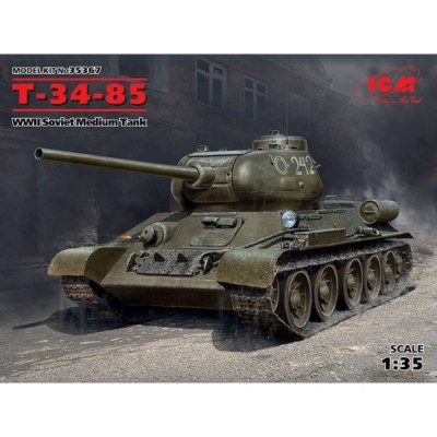 [�˾���ũ] BICM35367 [ICM] BICM35367 ��-34/85, WWII Soviet Medium Tank
