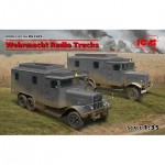 [ICM] BICMDS3509 1/35 Wehrmacht Radio Trucks - Henschel 33D1 Kfz.72, Krupp L3H163 Kfz.72