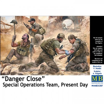 [�˾���ũ] CM35207 [MasterBox] CM35207 1/35 Danger Close Special Operations Team, Present Day