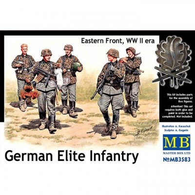 [˾ũ] CM3583 [MasterBox] CM3583 1/35 German Elite Infantry, Eastern Front, WW II era
