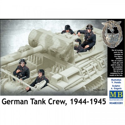 [˾ũ] CM35201 [MasterBox] CM35201 1/35 German Tank Crew, 1944-1945