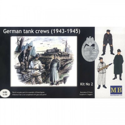 [˾ũ] CM3508 [MasterBox] CM3508 1/35 German Tank Crew 1943-1945 Kit No.2