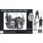 [MasterBox] CM3508 1/35 German Tank Crew 1943-1945 Kit No.2