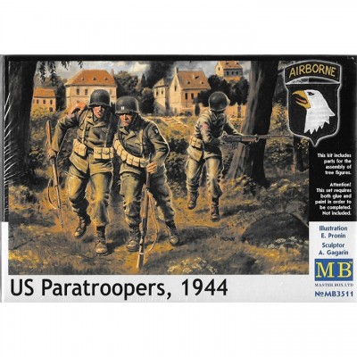 [˾ũ] CM3511 [MasterBox] CM3511 1/35 US paratroopers - 1944