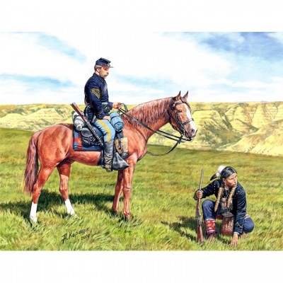 [˾ũ] CM3549 [MasterBox] CM3549 1/35 U.S Civil War Seris - Scout and Tracker