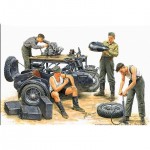 [MasterBox] CM3560 1/35 German Motorcycle Repair Crew-̵ī 