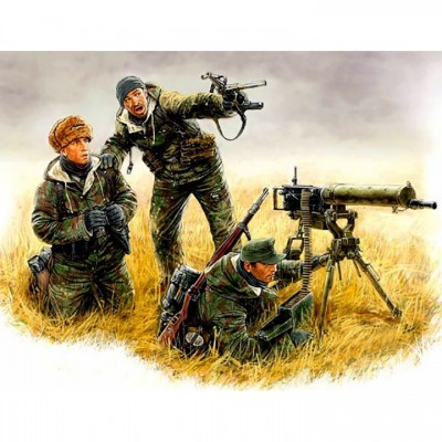 [˾ũ] CM3526 [MasterBox] CM3526 1/35 German Machine-gunners-MG08,East front 1944