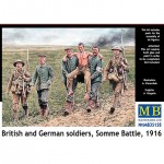 [MasterBox] CM35158 1/35 British,German soldier,Somme battle