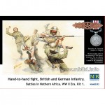 [MasterBox] CM3592 1/35 Hand fight British & German Infantry, battle in North Africa