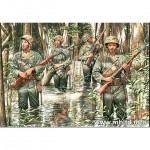 [MasterBox] CM3589 1/35 US Marines in Jungle, WW II era