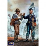 [MasterBox] CM35198 1/35 Family Reunited - Brothers Meet Again. End of the War - Confederate army surrenders to Federal troops. Appomattox, Virginia, April 9th, 1865. American Civil War series