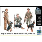 [MasterBox] CM35155 1/35 Dogs in service in the US Marine Corps
