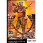 [MasterBox] CM35214 1/35 Pst-apocalyptic fiction. Desert Battle Series. Skull Clan - Long-distance raid. Kit No2. A new leader. Hanna