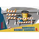[Meng] CESPS-013 1/35 Barricades & Highway Guardrail