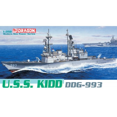 [�˾���ũ] BD1014 [Dragon] BD1014 1/350 U.S.S. KIDD (DDG-993)