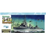 [Dragon] BD7134 1/700 German Z-38 Destroyer - Smart Kit