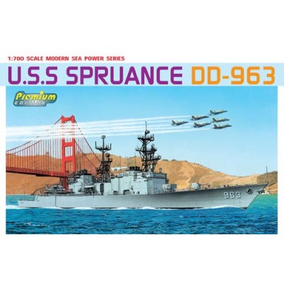 [˾ũ] BD7084 [Dragon] BD7084 1/700 U.S.S. Spruance ~ Premium Edition
