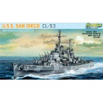 [Dragon] BD7052 1/700 U.S.S. San Diego (CL-53) Altanta Class Cruiser - Premium Edition Kit