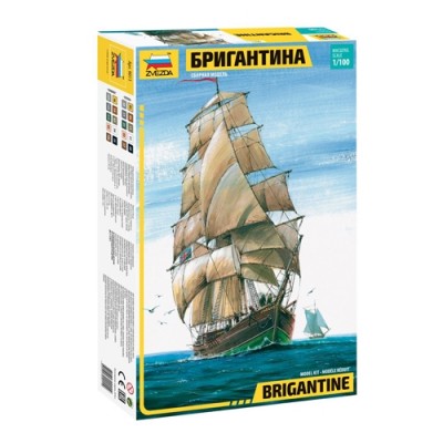[˾ũ] BZ9011 [Zvezda] BZ9011 1/100 Brigantine