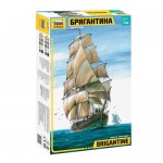 [Zvezda] BZ9011 1/100 Brigantine