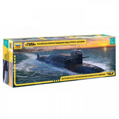 [�˾���ũ] BZ9062 [Zvezda] BZ9062 1/350 Delta IV-Delfin Class Russian Nuclear Ballistic Submarine Tula