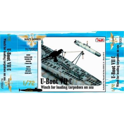 [�˾���ũ] BSN72007 [CMK] BSN72007 1/72 U-boot VII Winch for loading torpedoes on sea