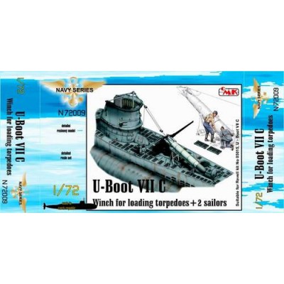 [�˾���ũ] BSN72009 [CMK] BSN72009 1/72 U-boot VII Winch for loading torpedoes