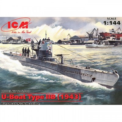[˾ũ] BICMS010 [ICM] BICMS010 1/350 U-Boat Type IIB 1943