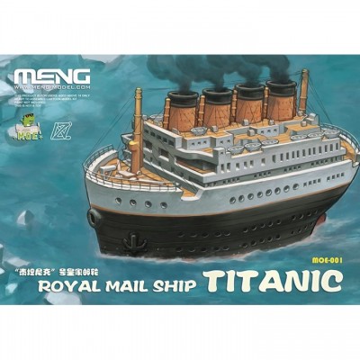 [˾ũ] CEMOE-001 [Meng] CEMOE-001 Royal Mail Ship Titanic - Cartoon Model