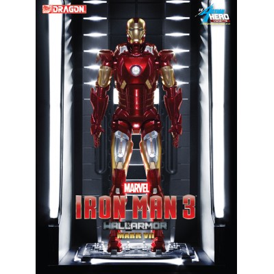 [�˾���ũ] BD38126 [Dragon] BD38126 1/9 Iron Man 3 - Hall of Armor Mk.VII Multi-Poseable