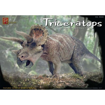 [˾ũ] ESPEG9550 [Pegasus] ESPEG9550 1/24 Triceratops Dinosaur