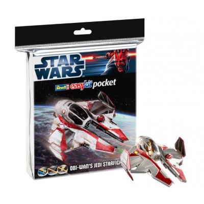 [�˾���ũ] BV6721 [Revell Gmbh] BV6721 1/58 STAR WARS ObiWans Jedi Starfighter easykit Pocket