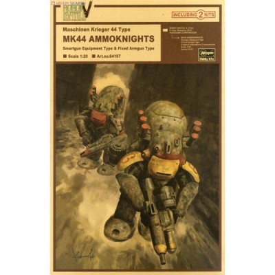[�˾���ũ] BH64107 [Hasegawa] BH64107 1/20 Robot Battle V (Five) Maschinen Krieger 44 Type MK44 Ammoknight (�� �� ����)(New Tool- 2014)