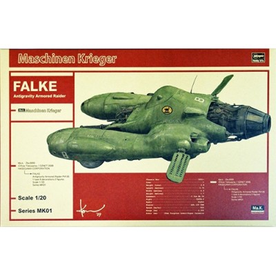 [�˾���ũ] BH64001 [Hasegawa] BH64001 MK01 1/20 Antigravity Armored Fighter (Armored Raider) Pkf.85 FALKE - Ma.K. (Maschinen Krieger)
