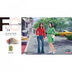 [Hasegawa] BH29106 1/24 FC06 70s Girls Figure
